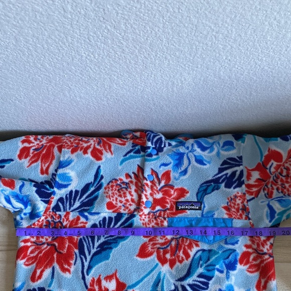 Patagonia Fleece Synchilla Manoa Hawaiian Snap Pullover Size XS - Picture 10 of 12